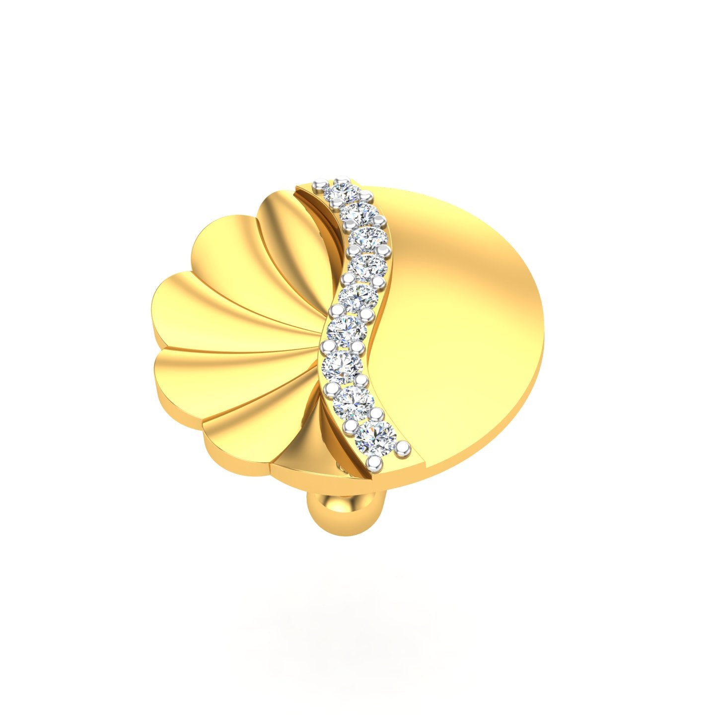 Lunar Bloom Cufflink