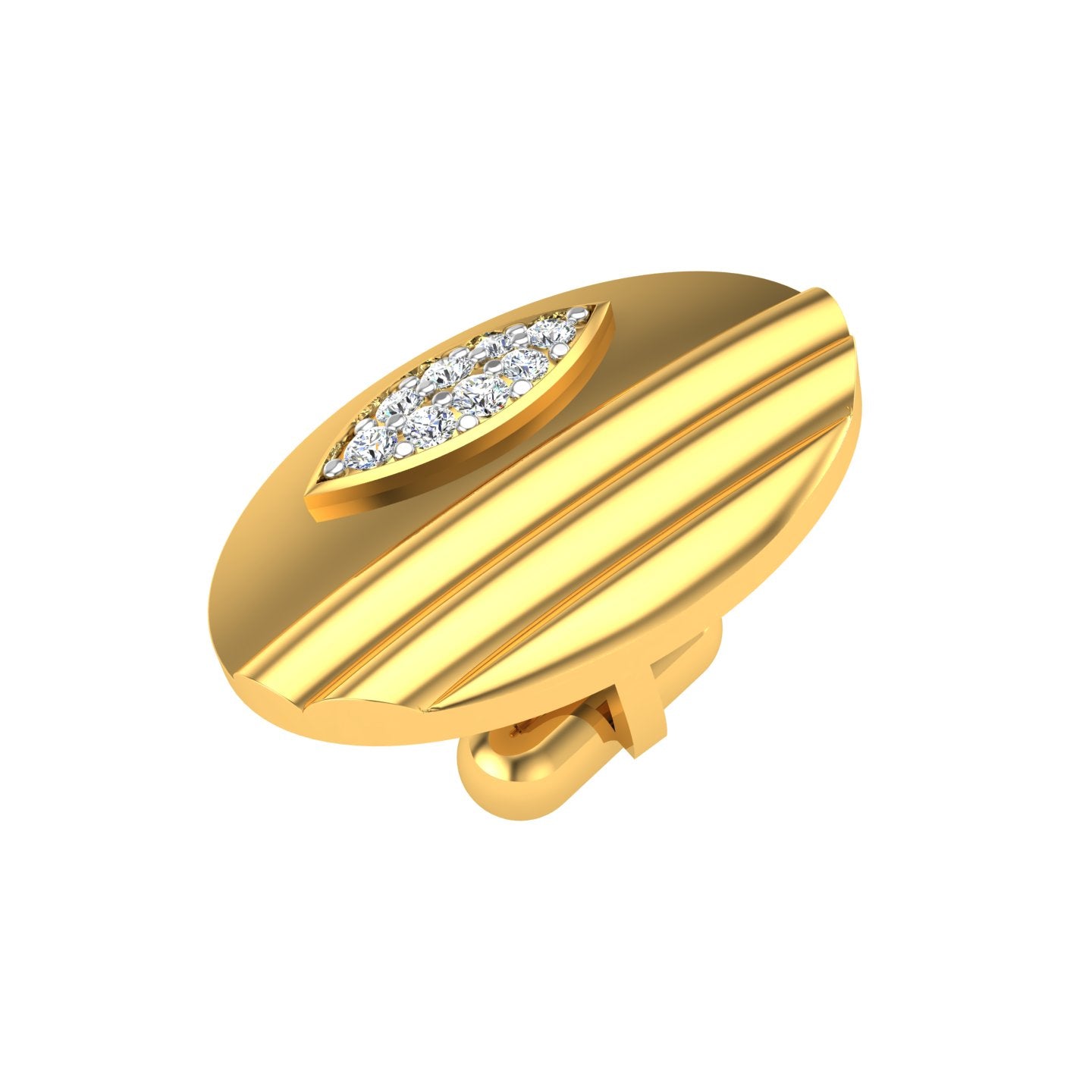 Imperial Marquise Cufflink