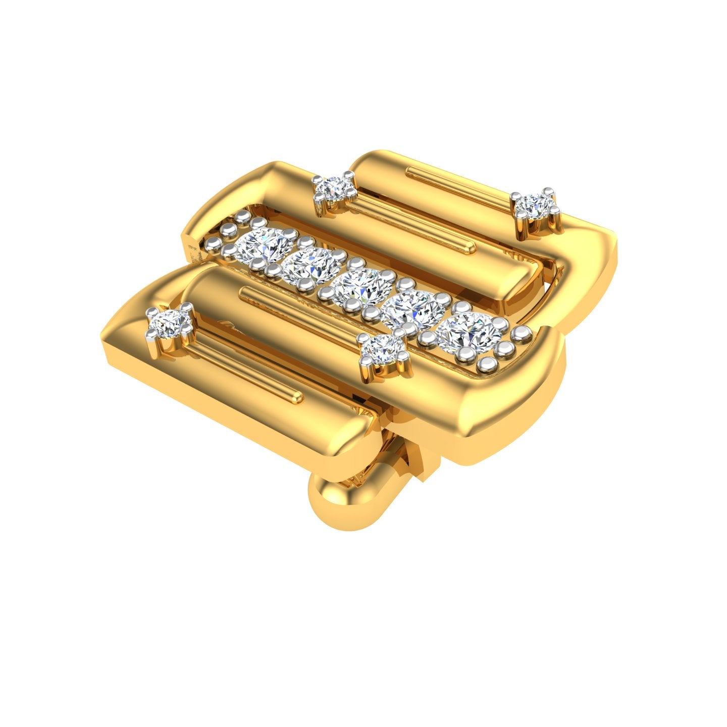 Infinity Grid Cufflink