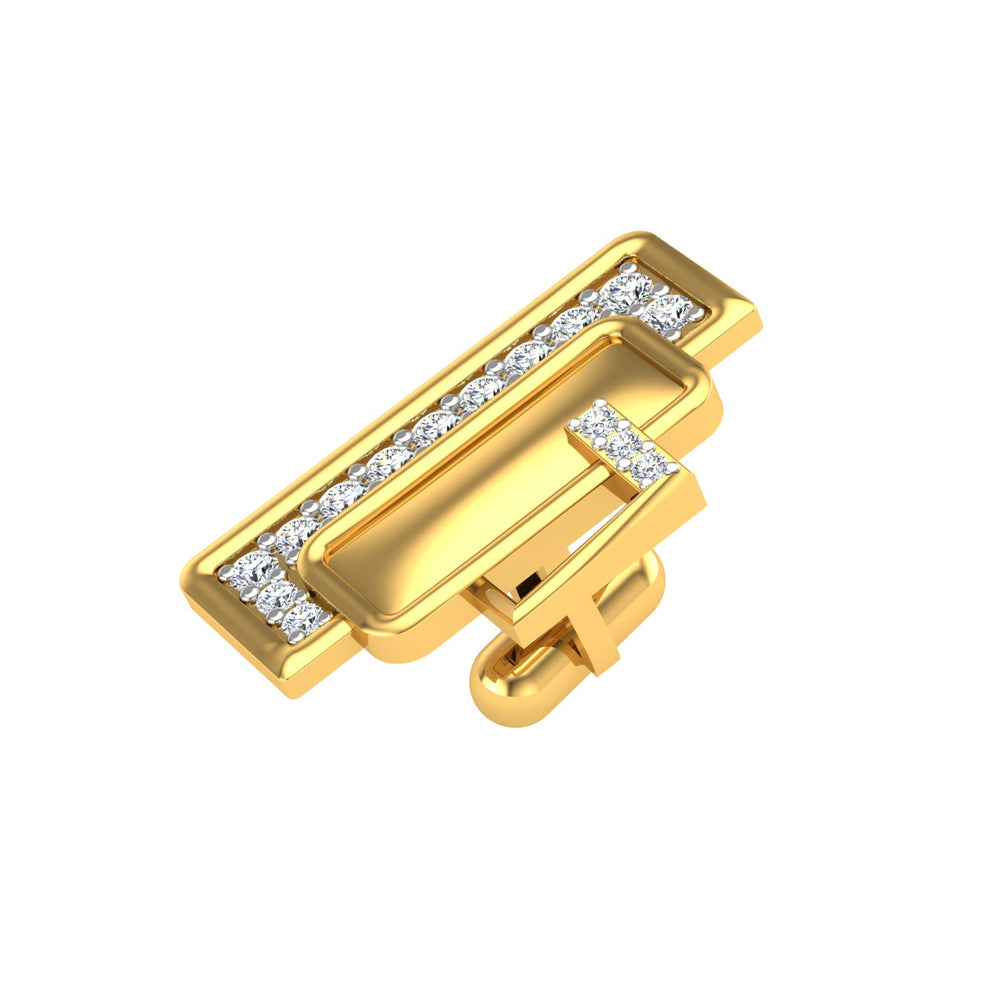 Urban Frame Diamond Cufflink