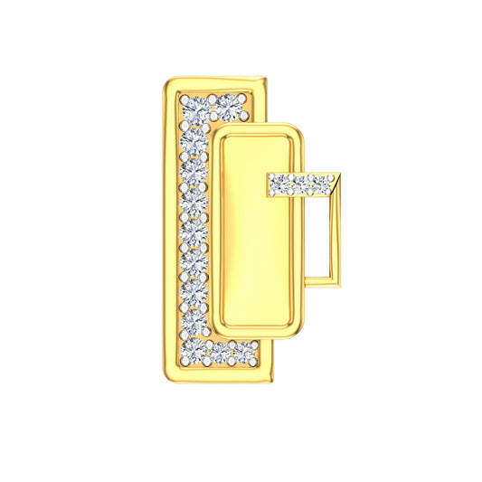 Urban Frame Diamond Cufflink