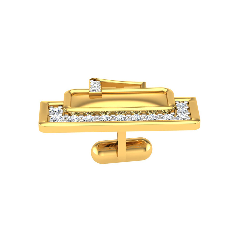 Urban Frame Diamond Cufflink
