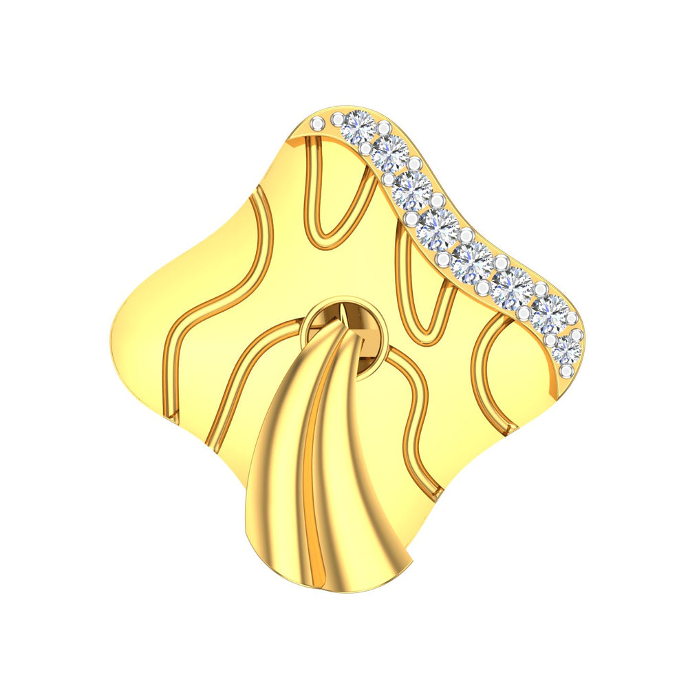 Royal Cascade Diamond Cufflink