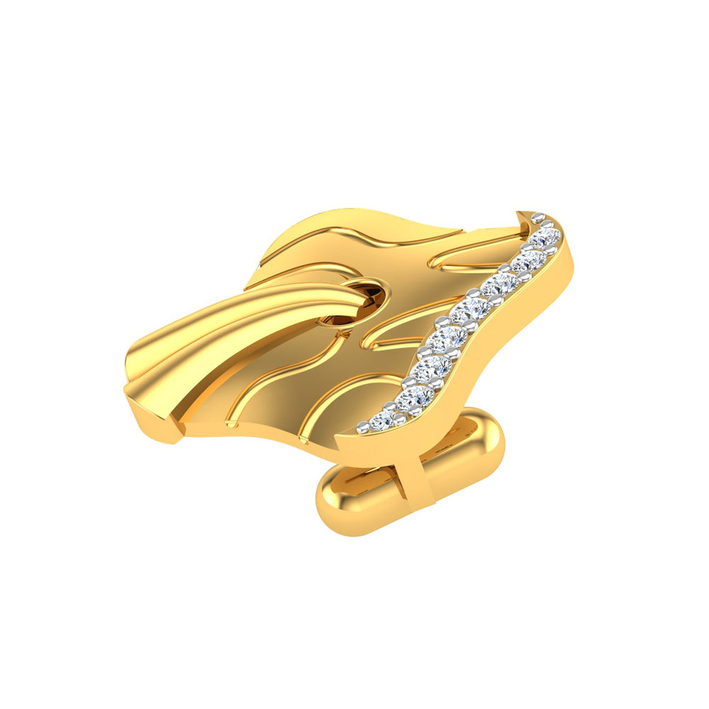 Royal Cascade Diamond Cufflink