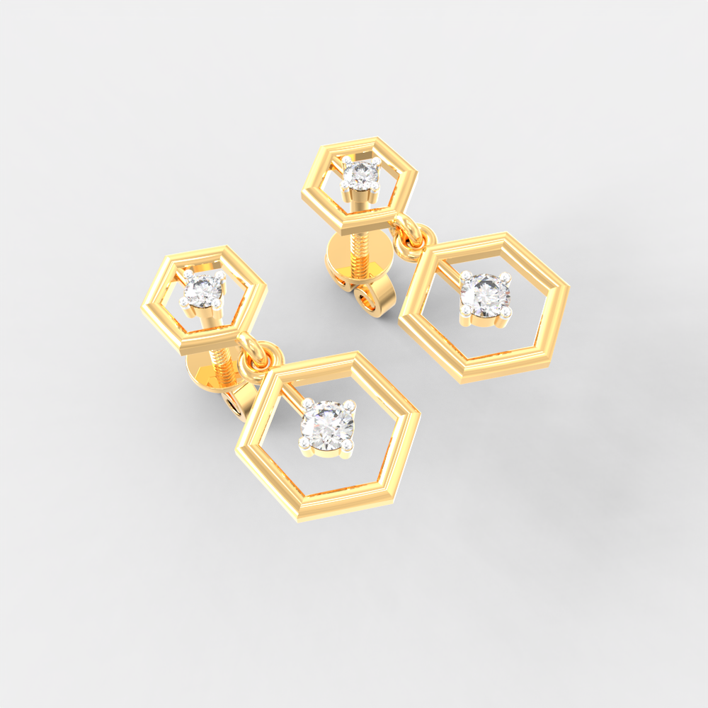 Hexa Grace Diamond Drops