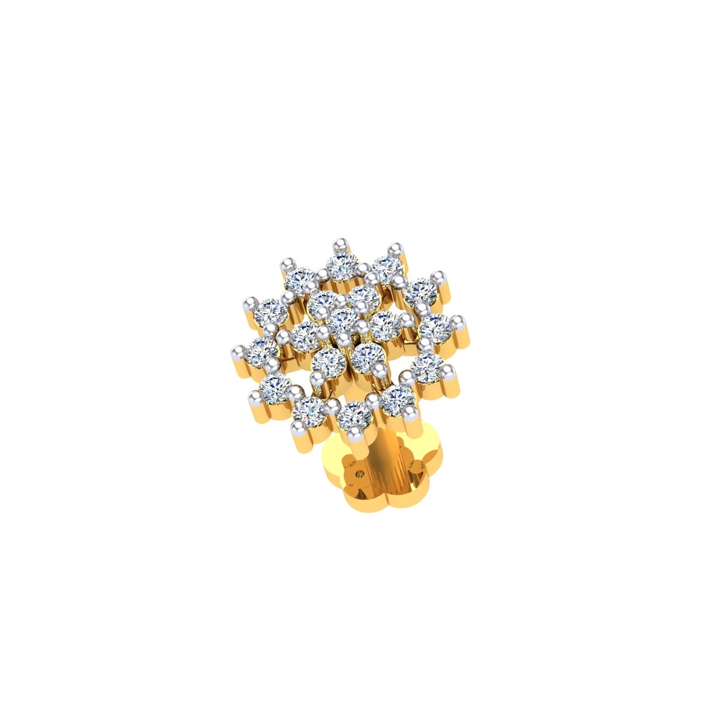 Diamond Trellis Nose Pin
