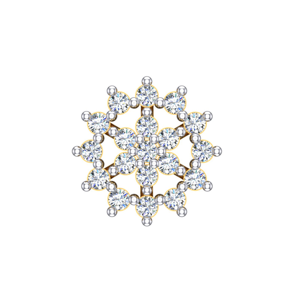 Diamond Trellis Nose Pin