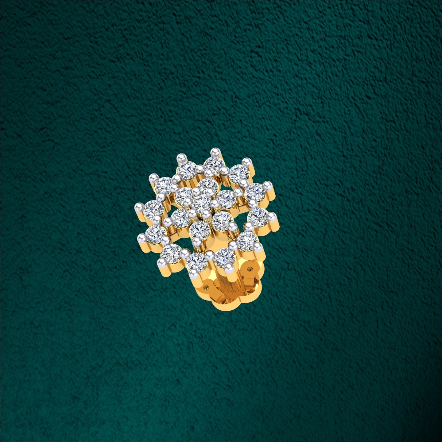 Diamond Trellis Nose Pin