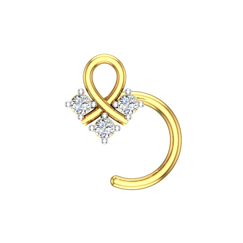 Infinity Grace Diamond Nose Ring