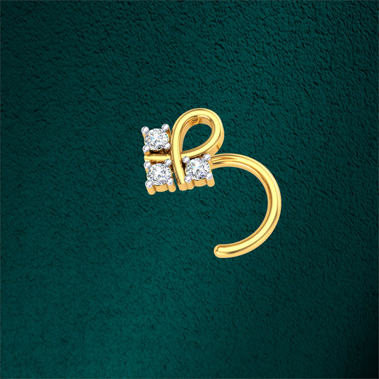 Infinity Grace Diamond Nose Ring