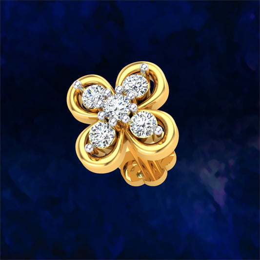 Clover Bloom Diamond Nose Screw