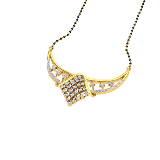 Diamond Cascade Mangalsutra
