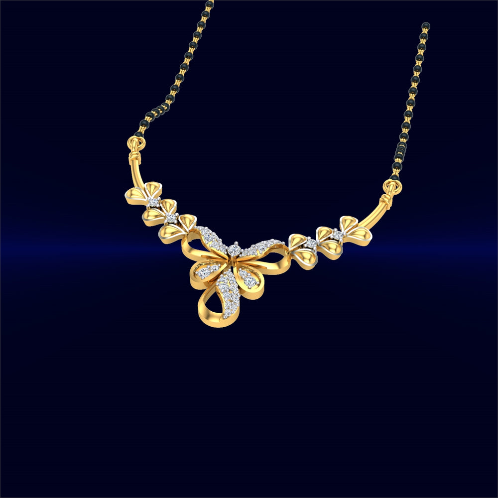Twinkle Vine Mangalsutra
