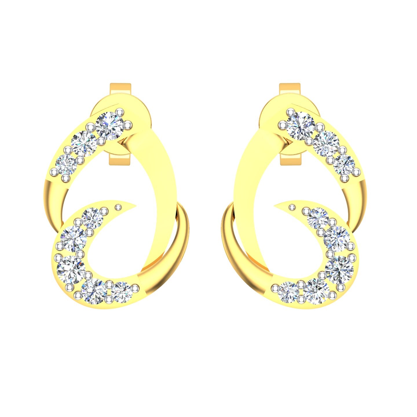Celeste Twist Diamond Tops