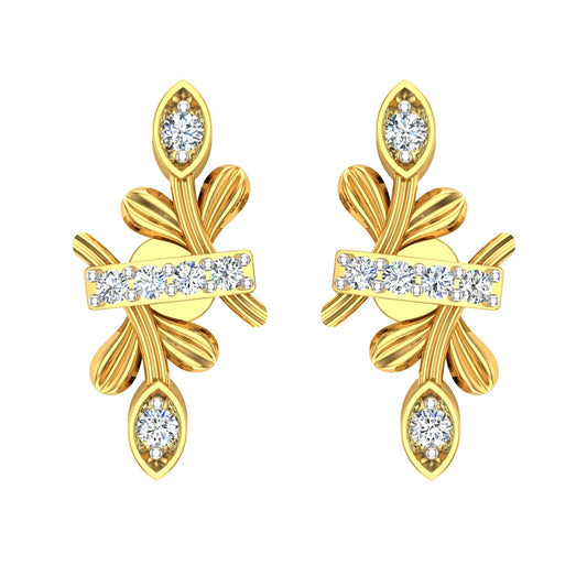 Royal Flora Cross Diamond Tops