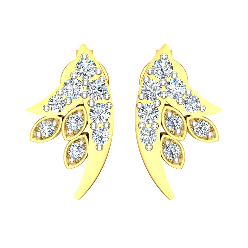 Aurora Leaf Diamond Tops