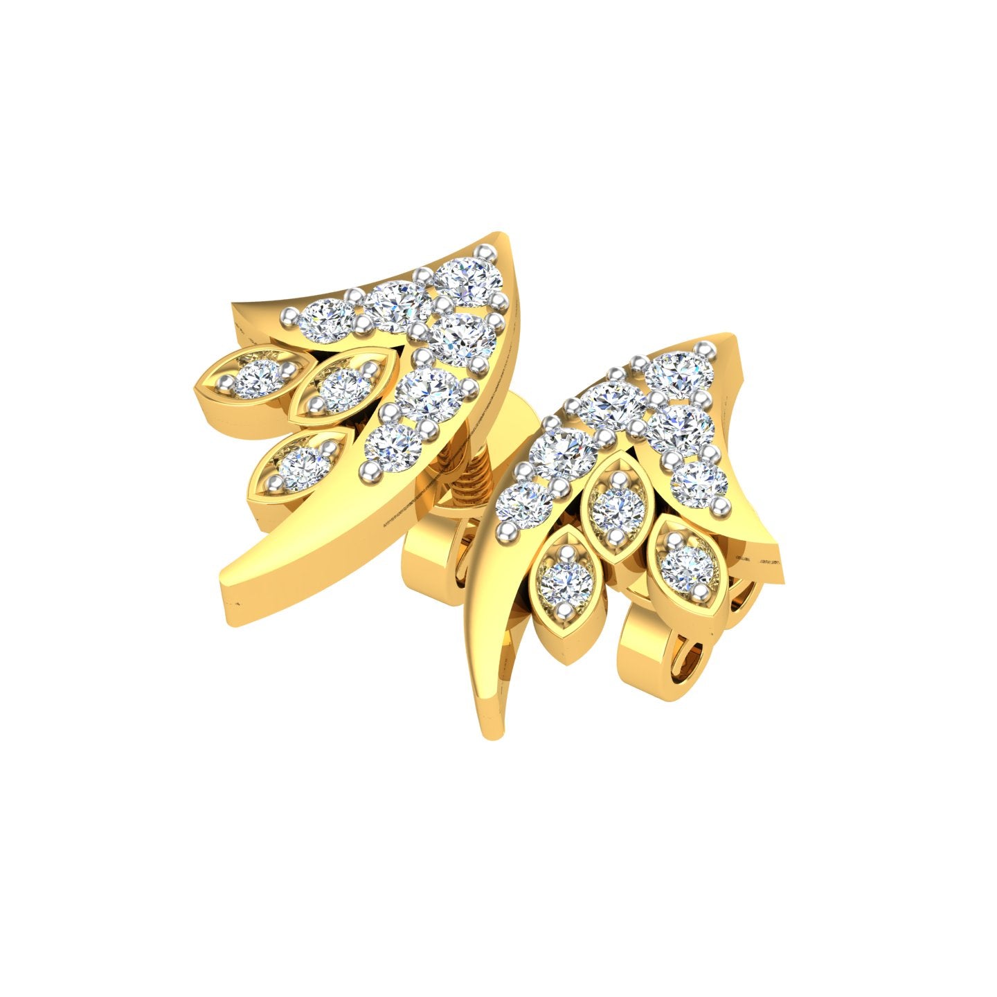 Aurora Leaf Diamond Tops