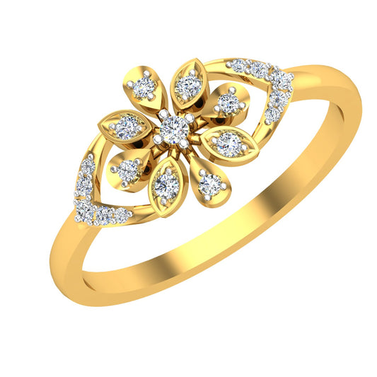 The Samantha Floral Ring