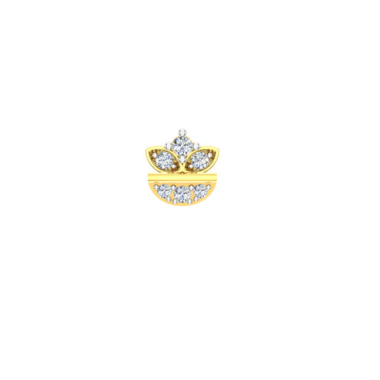 Sunflare Diamond Nose Pin