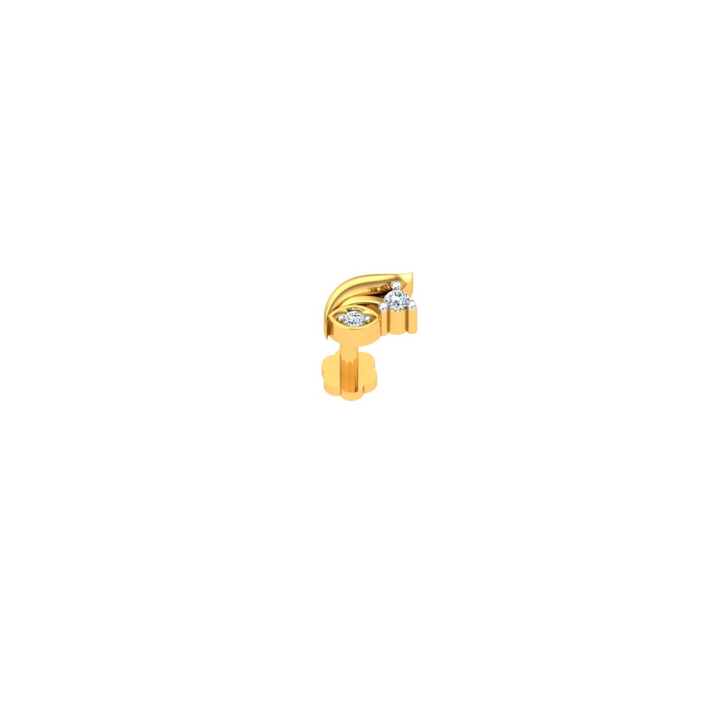 Dew Drop Diamond Nose Pin