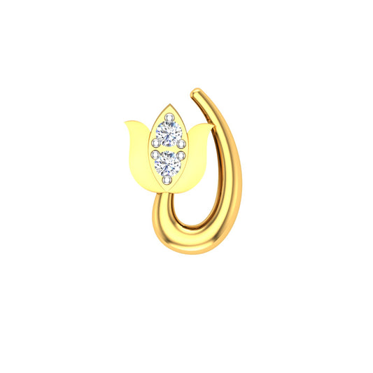 Royal Butterfly Diamond Nose Pin
