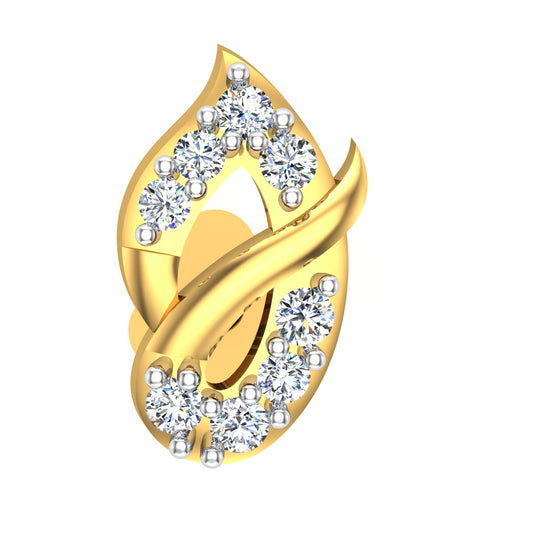 Royal Vine Diamond Nose Ring
