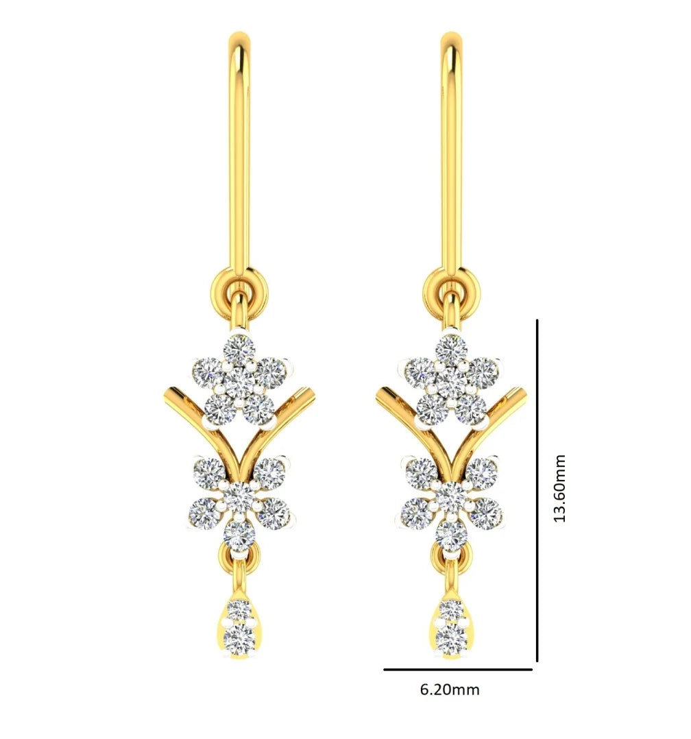 Axion Floral Diamond Ring