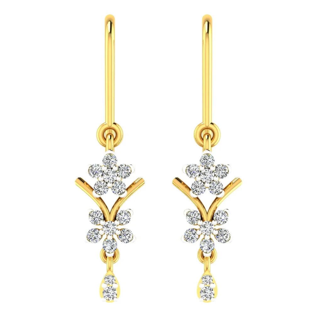 Axion Floral Diamond Ring