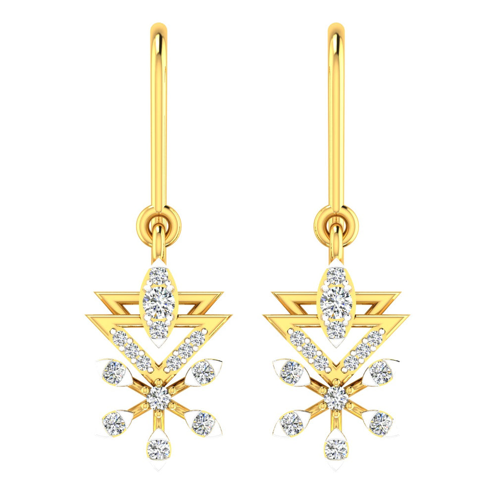 Geometric Tribal Drop Hanging Tops