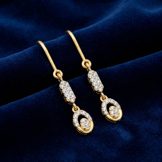 Geometric Drop Earrings