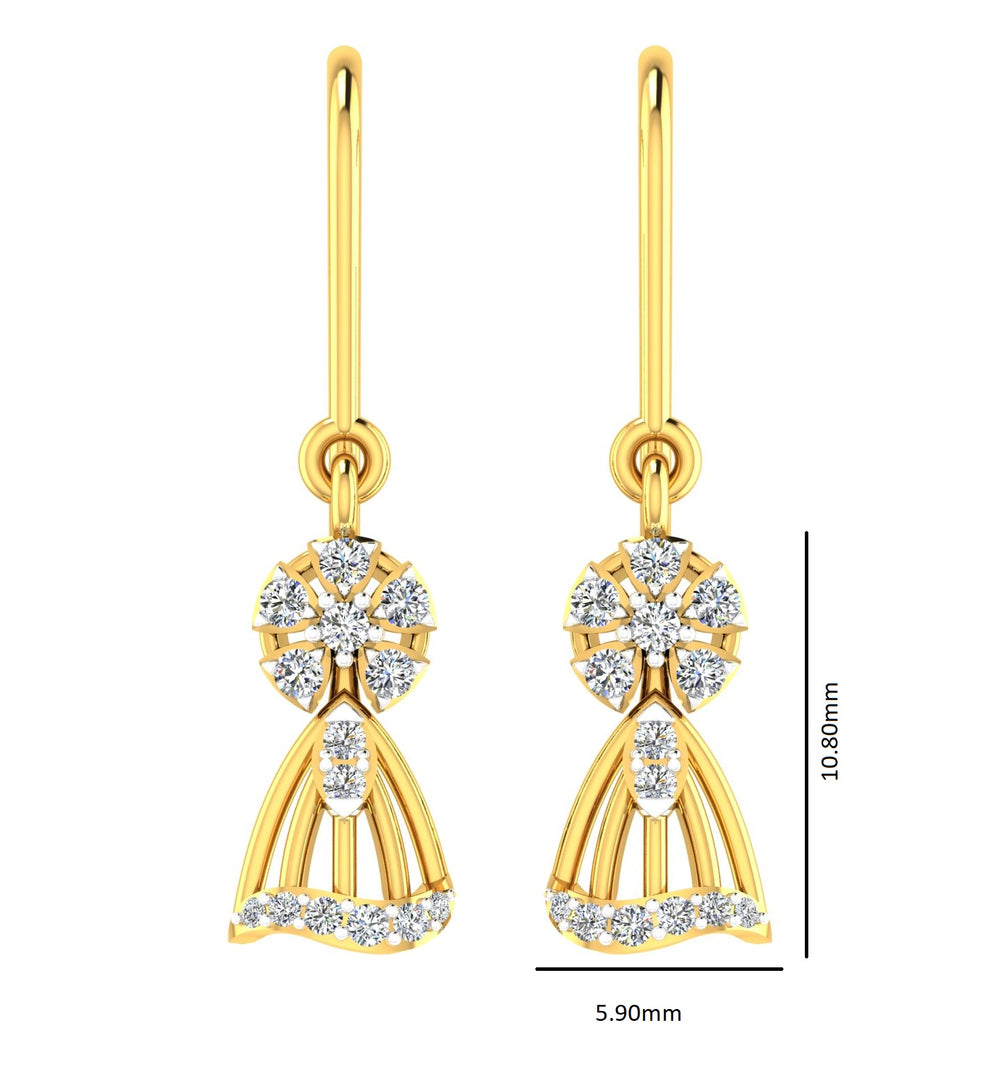 Drop or Dangler Hanging Earrings