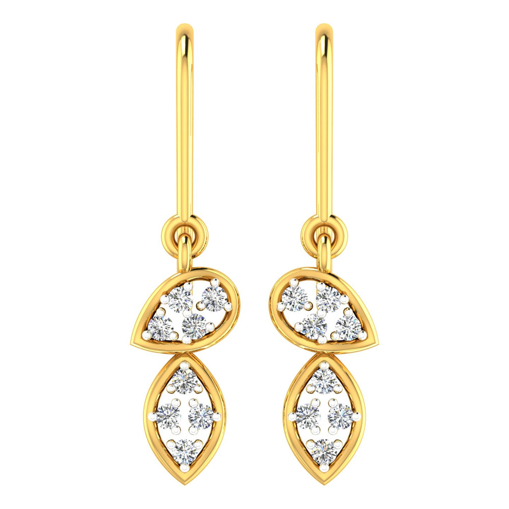 Elegant Diamond Hanging Drop