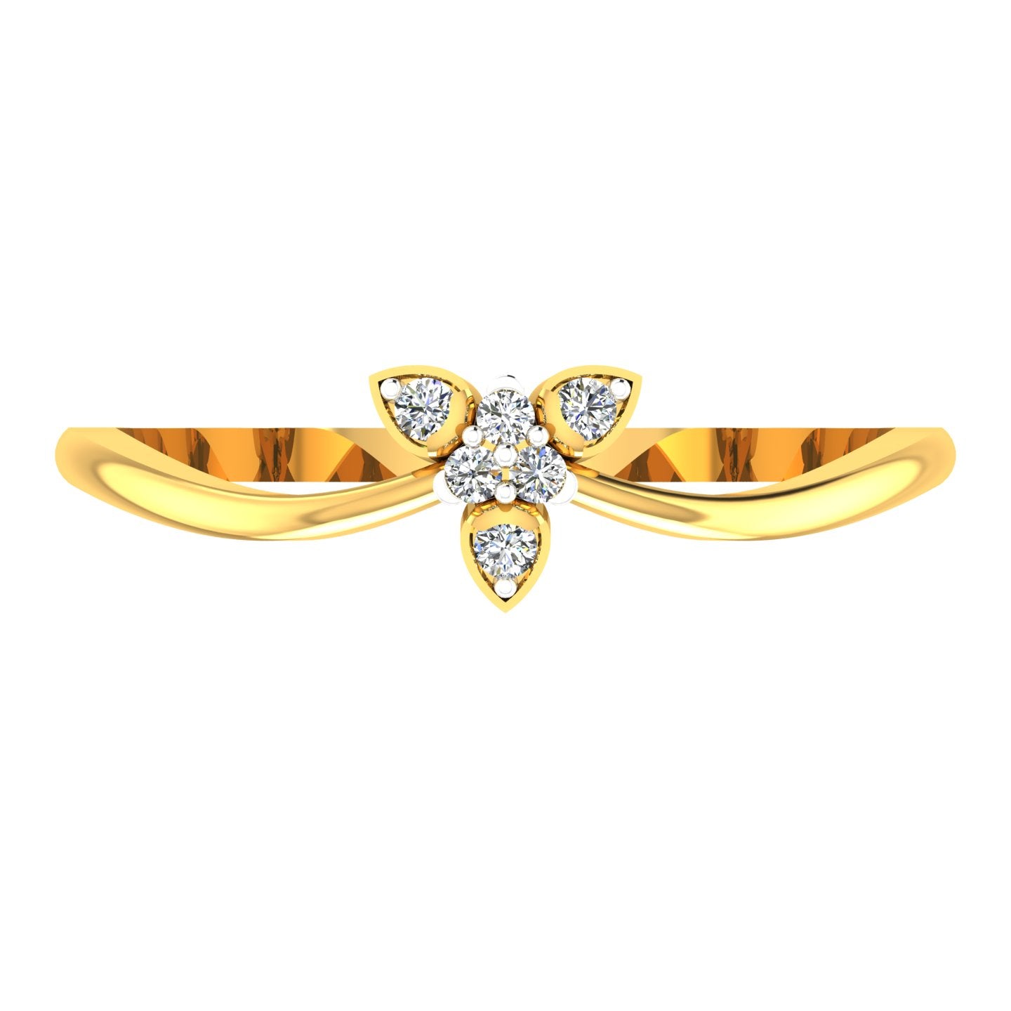 Flora Shine Gold Ring
