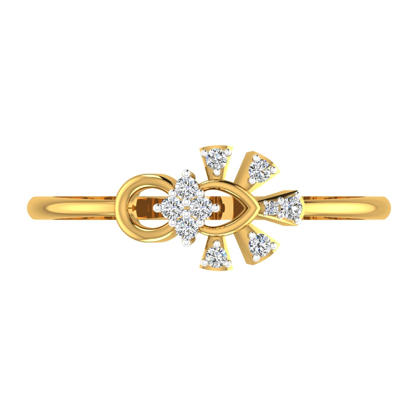 Golden Firework Ring