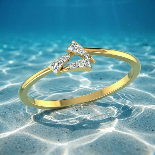 Infinity Arrow Ring