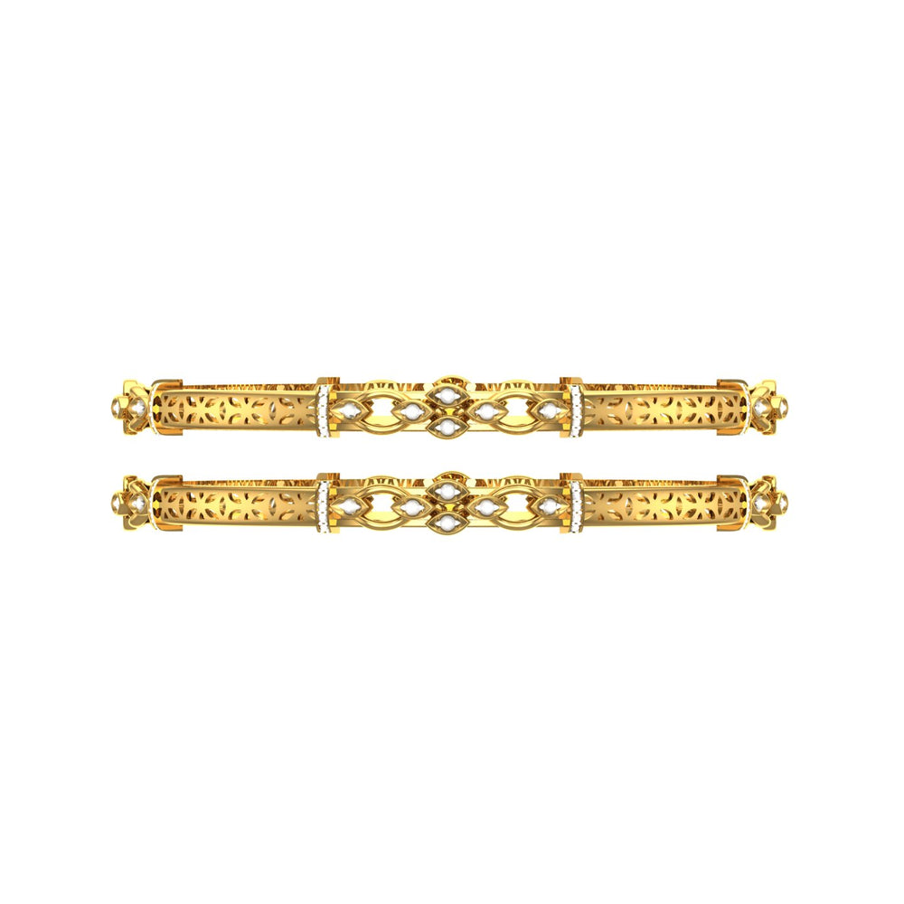 Twilight Vine Diamond Bangles