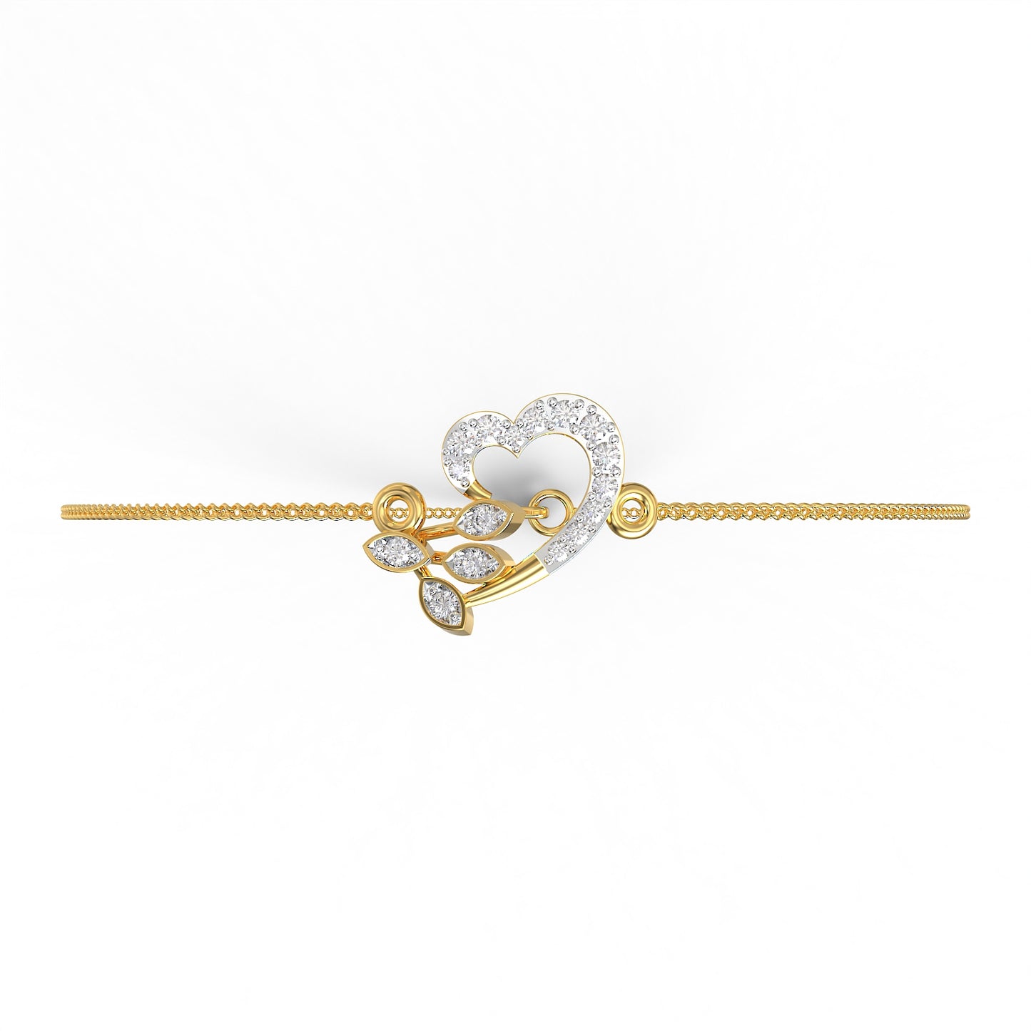 Heartvine Diamond Bracelet