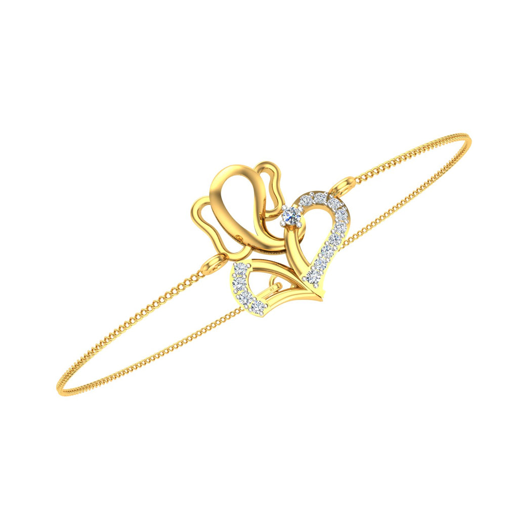 Heartvine Diamond Bracelet
