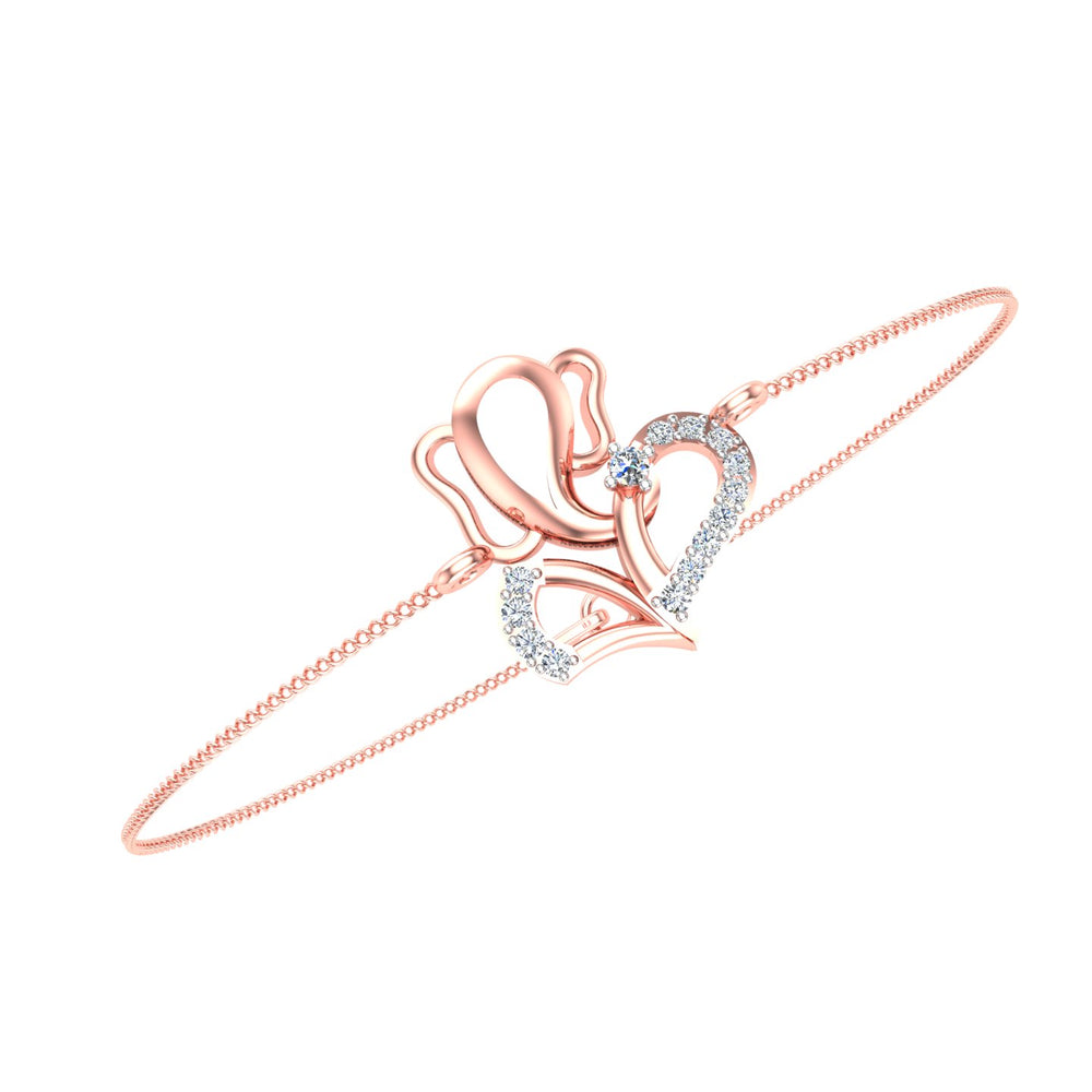Heartvine Diamond Bracelet