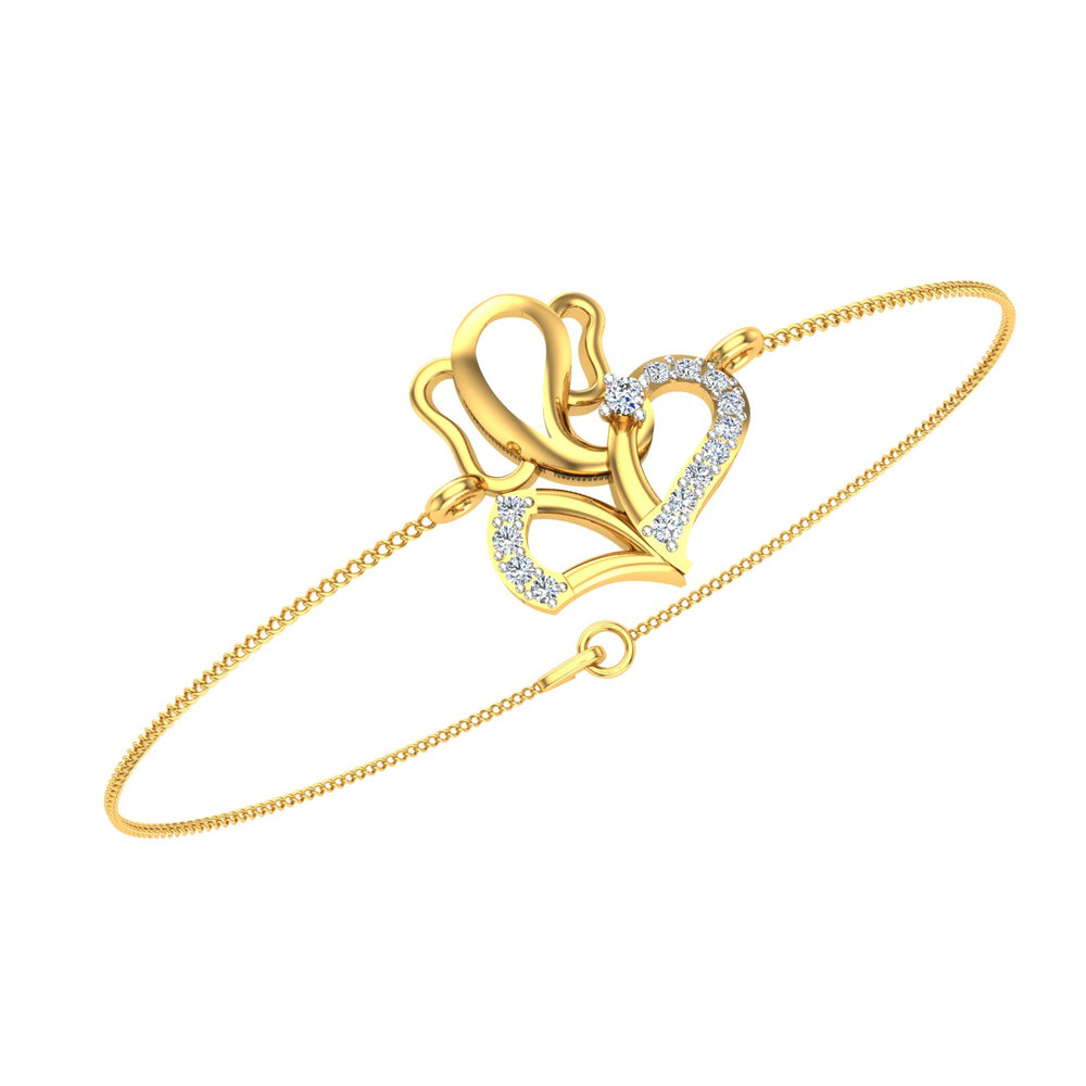 Heartvine Diamond Bracelet