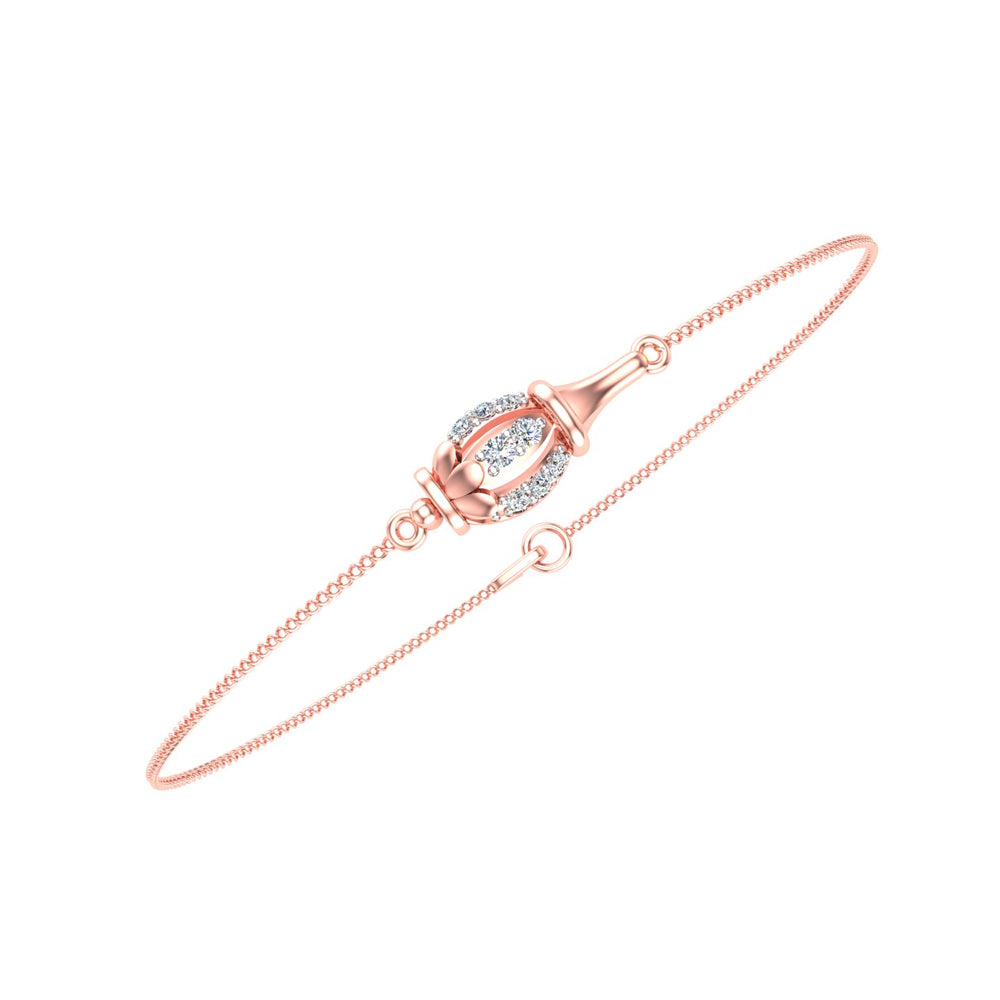 Heartvine Diamond Bracelet