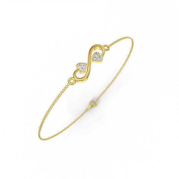 Infinity Love Diamond Bracelet