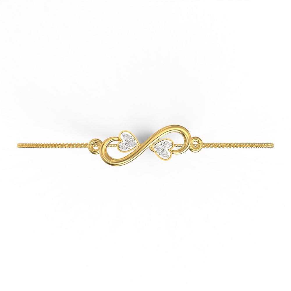 Infinity Love Diamond Bracelet