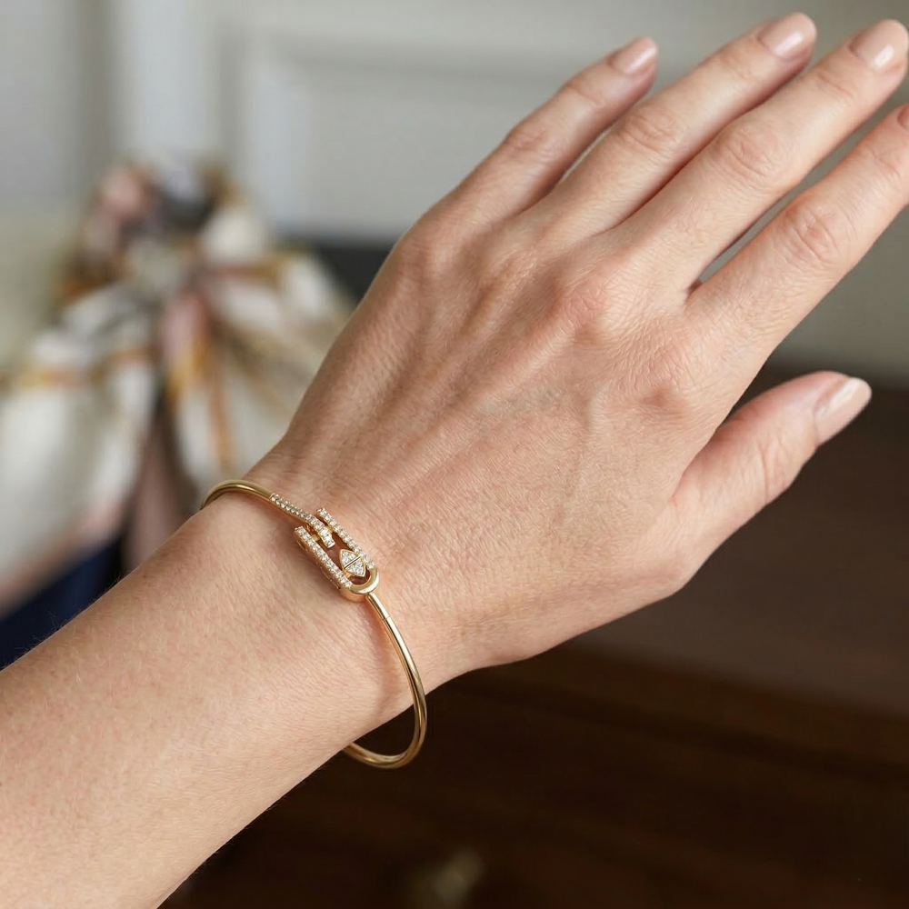 Anise Diamond Oval Fancy Bracelet