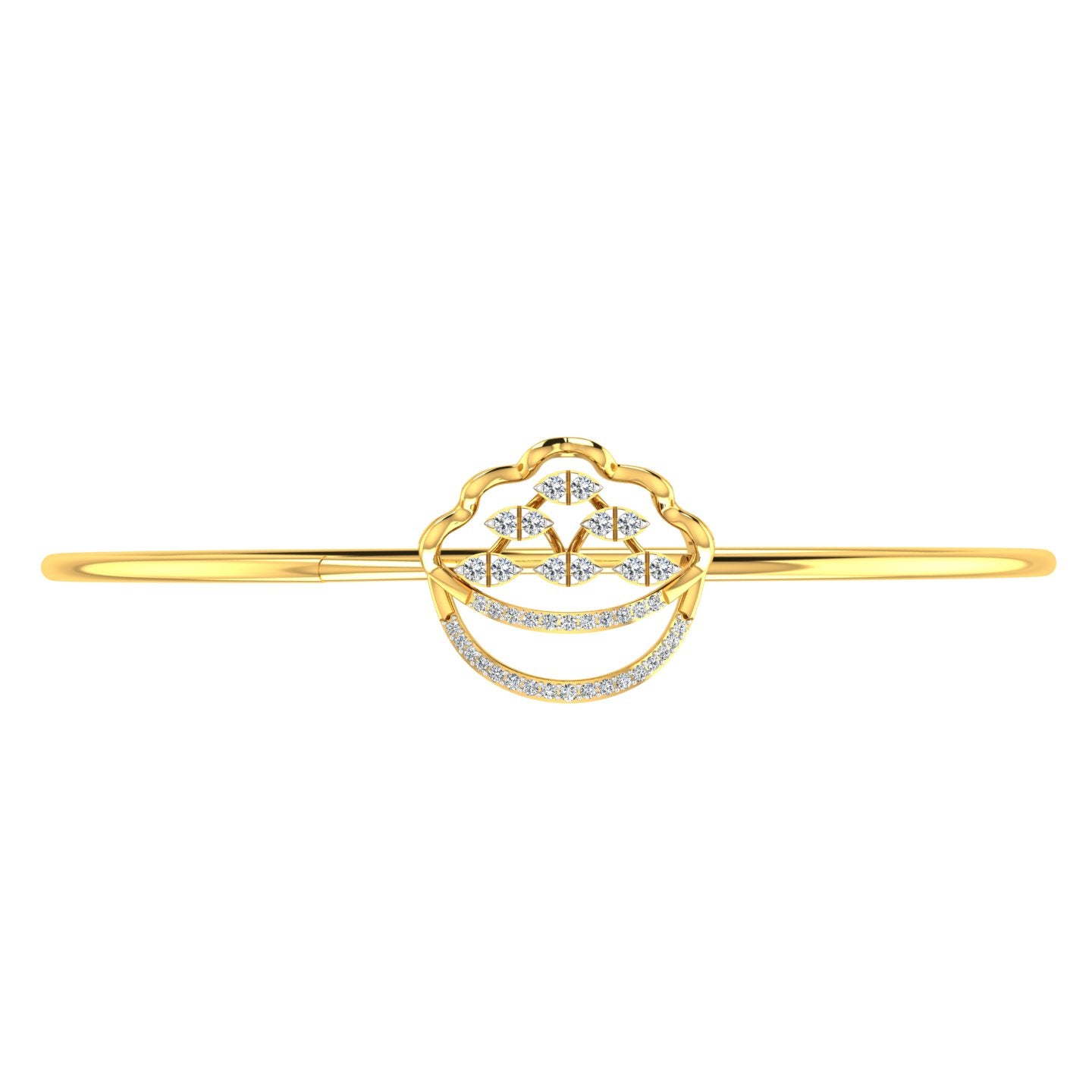 Triangular Toggle Chain Bracelet