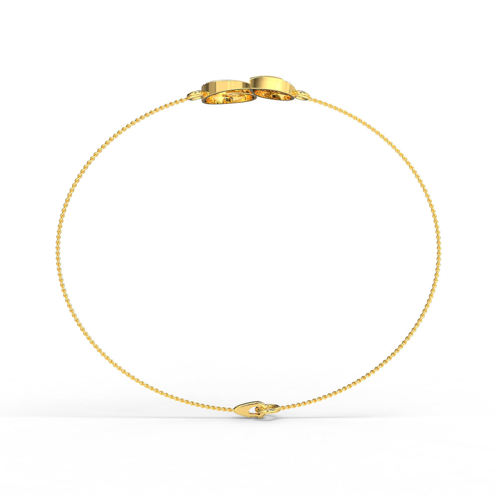 Eternal Heart Diamond Bracelet