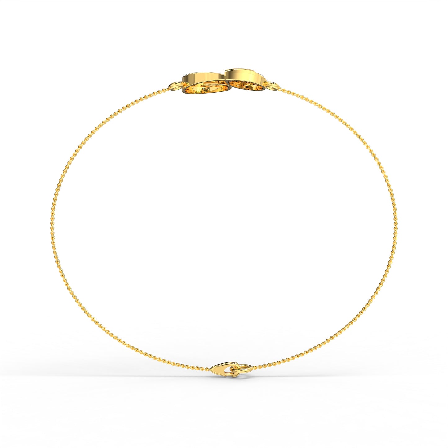 Eternal Heart Diamond Bracelet