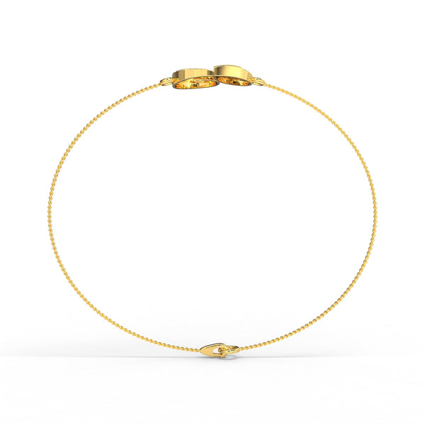 Eternal Heart Diamond Bracelet hover image