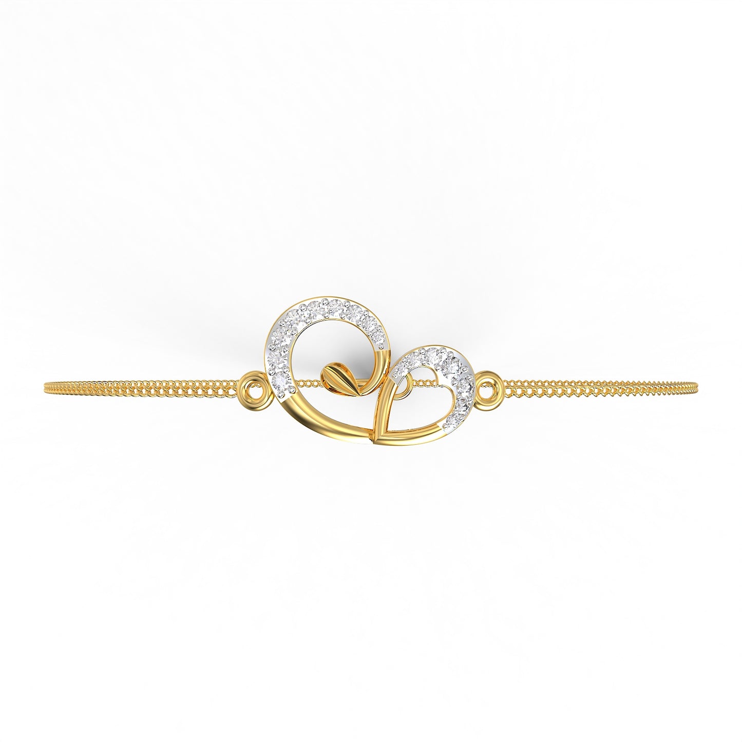 Eternal Heart Diamond Bracelet