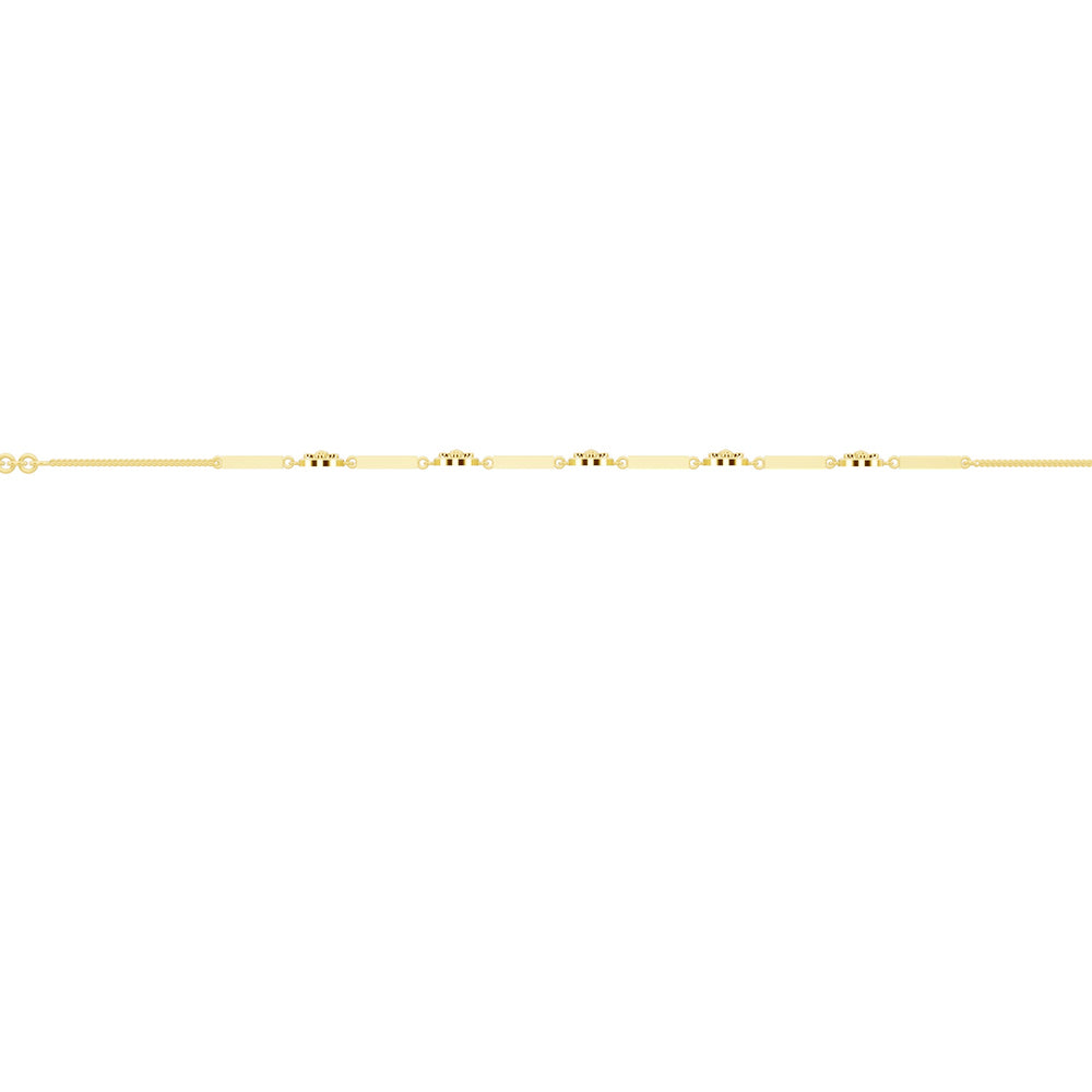 Floral Orbit Bracelet